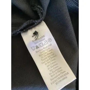 Everlane Pants Womens 4 Black Side Zip Stretch Dress Work Trousers Cotton Modal thumbnail 5