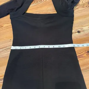 Vtg Moda International Mini Dress‎ Sz XS Black Bodycon Mesh LBD Cocktails Party thumbnail 11