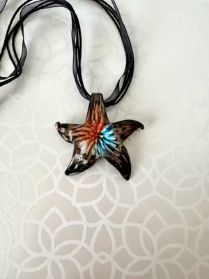 Starfish Pendant Necklace Multiple thumbnail 3