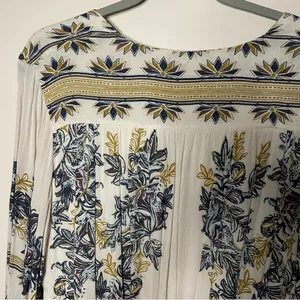 Free People Moonlight Drive Mini Boho Peasant Dress Ivory Small thumbnail 10