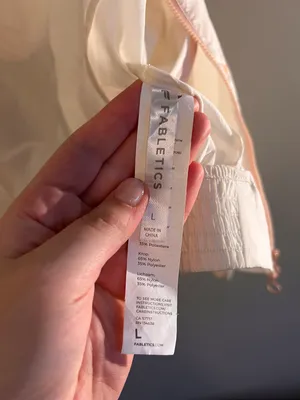 Fabletics White & Pink Windbreaker Jacket thumbnail 11