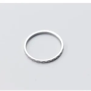 NEW 18k/.925‎ Rose Gold Dainty Stacking Midi Pinky Knuckle Ring thumbnail 10