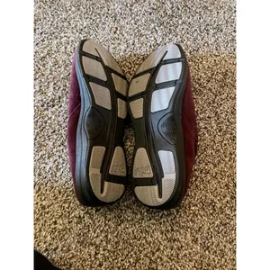 Ryka Red Burgandy slip-on mules Shoes 9W thumbnail 3
