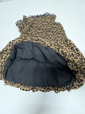 Sky to Moon Leopard Print‎ Strapless Tube Dress - Size S. thumbnail 7