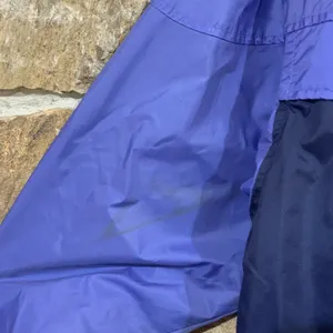 Columbia Vintage Purple Long Thin Lightweight Windbreaker Jacket w/ Logo Spellout Patch thumbnail 7
