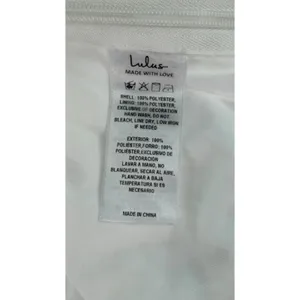 Lulus Womens White Top Size M New thumbnail 4