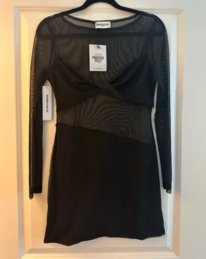 Princess Polly Mesh Mini Dress thumbnail 2