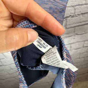 Aerie Blue‎ Space Dye Pique One Piece Cheeky Swimsuit size small thumbnail 7