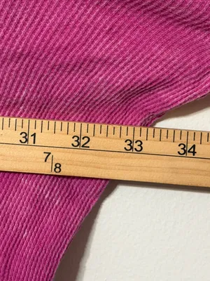 Altar’d State Pink Oversized Long Sleeve Acid Wash Size XL Ribbed Shirt Cotton thumbnail 8