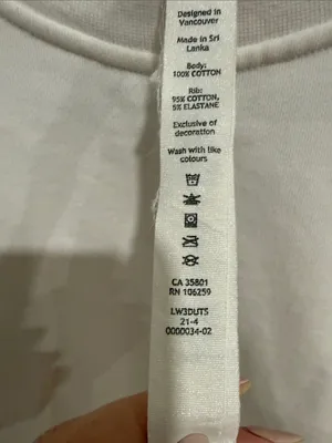 lululemon athletica White Crewneck Sweatshirt thumbnail 6