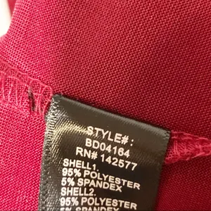 Blashe Size Small Red Bodycon Bra‎ Cup Ruched Midi Dress thumbnail 4