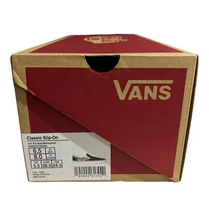 Unisex Vans Off The Wall Classic Slip On Black/Asphalt M6.5/W8 thumbnail 5