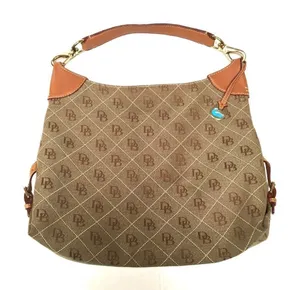 Dooney & Bourke large signature shoulder sack‎ thumbnail 1