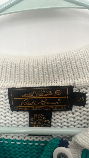 Vintage Eddie Bauer striped sweater thumbnail 4