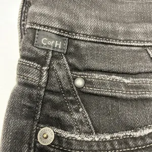 Citizens of Humanity Rocket Crop Women's Sz 25 Black Distressed Skinny Jeans EUC thumbnail 10