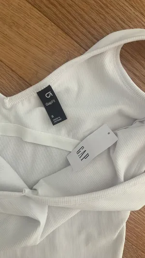 Gap White Crop Top thumbnail 2