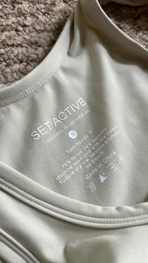 Set Active Sportbody Jumpsuit Oat Milk thumbnail 6