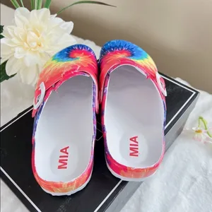 Mia Bela Print‎ Slip-on Tie dye Clogs thumbnail 4