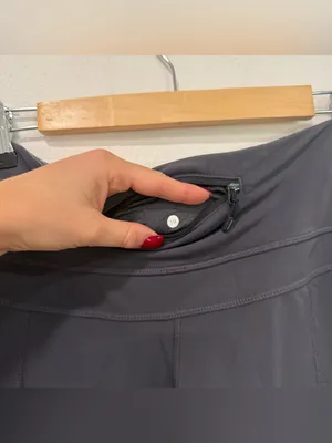 Lululemon Run: Free Pant in Coal/Heathered Coal 10 thumbnail 7