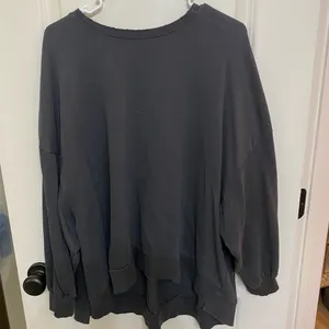 Zara Lightweight Distressed Sweatshirt thumbnail 1