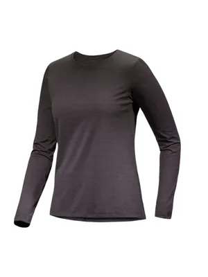 Arc'teryx Women's Taema Crew Neck Shirt UPF 50+ Gray Size M thumbnail 4