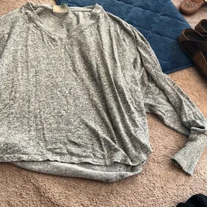 Anthro Saturday Sunday grey top M‎ thumbnail 3