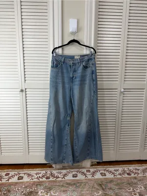 Free people Eden High Slouchy Flare Jeans thumbnail 3