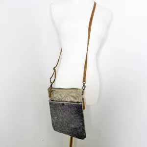 Myra Bag Hair-On Hide Crossbody Bag Western Boho Cowhide thumbnail 3