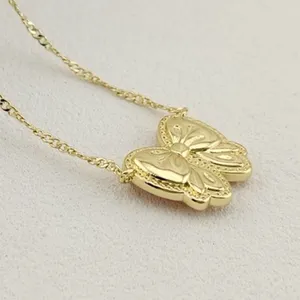 Kendra Scott Haley Bow Gold Short Pendant Necklace thumbnail 7