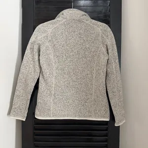 Patagonia Women’s Better Sweater Quarter Zip Pullover Pelican Beige Size S thumbnail 3
