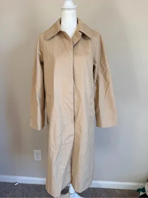 NWT Varley Robyn Oversized Car cotton twill Coat A line shape size xxs thumbnail 11