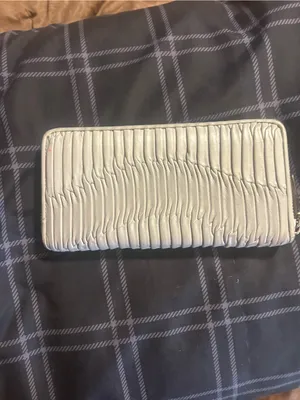 Coach Quilted Zip-Around Wallet with Logo Plaque thumbnail 2