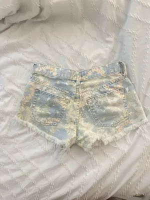 free people jean shorts thumbnail 4