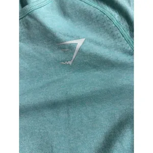 Gymshark Long Sleeve Top Size M Teal Vital Seamless Workout Shirt thumbnail 5