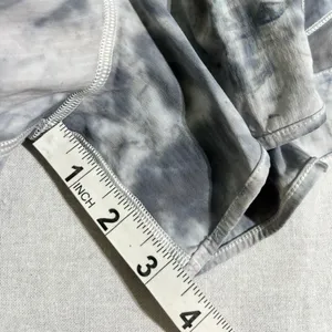 Lululemon Hotty Hot Short II * Long 4" Gray Diamond Dye Pitch Grey Size 4 thumbnail 8