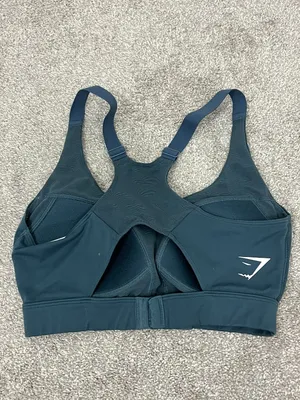 Gymshark Small Teal Green Molded Cup Activewear Sports Bra thumbnail 2