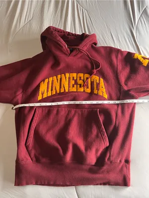 U of Minnesota College Gameday Sports Pullover Hoodie Sweatshirt Unisex Sz S EUC thumbnail 5