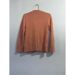 Pendleton cardigan grandpa sweater orange ps petite small thumbnail 3
