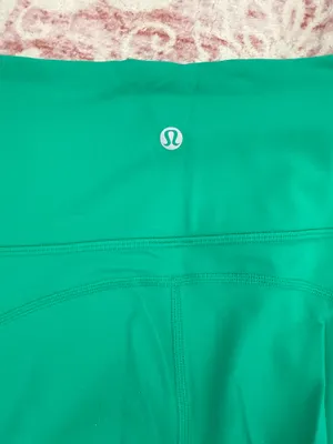 Green Flare Lululemon Leggings thumbnail 3