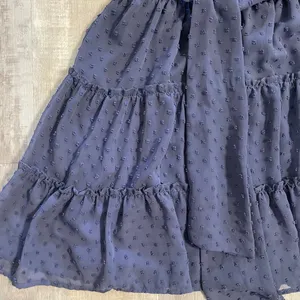 NWT Altar’d State navy blue dot babydoll dress size Large thumbnail 11