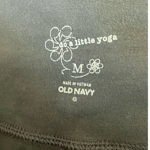 Old Navy Women Joggers M Gray Wide‎ Leg Stretch Leggings Leisurewear Yoga Comfy thumbnail 2