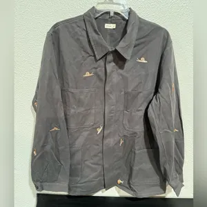 WYLLIS gray embroidered snail jacket size thumbnail 2