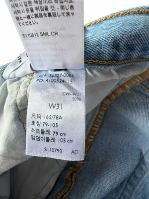 Levis Women's 501 Quiet Riot Hi Rise Shorts Size 31 #260187 thumbnail 15
