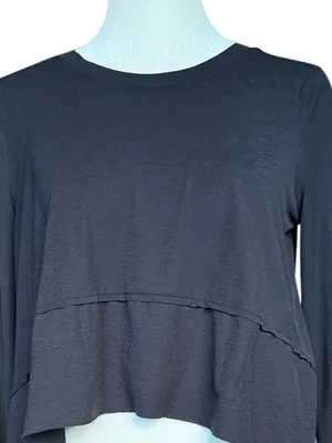 FP Movement Tempo UV Protection Long Sleeve Crop Workout Sweat-Wicking Tee Sz XS thumbnail 2