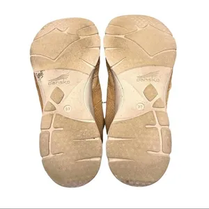 Dansko Women's Alissa Gold Print Leather Athletic Oxford Sneaker EU Size 37 thumbnail 7
