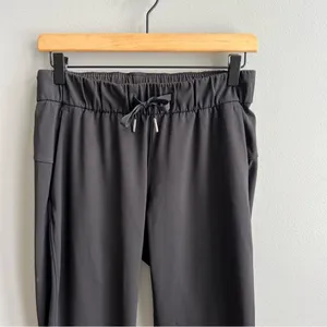 Lululemon On The Fly Pant 7/8 Ankle Black Size 4 thumbnail 7