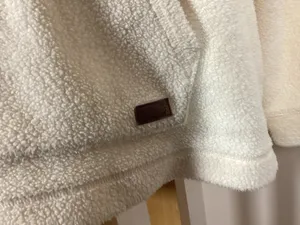 L.L.Bean Women's Cozy Sherpa Fleece Funnel Neck Pullover Sweatshirt thumbnail 3