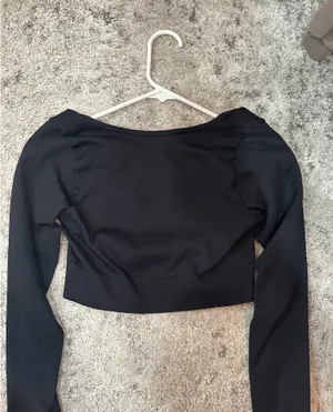 Crop top Long Sleeve Shirt thumbnail 2