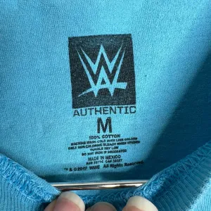 WWE Authentic Wear Bayley Huggers Gonna Hug T Shirt Size Medium FLAWED thumbnail 4