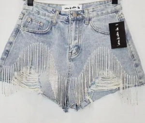 Princess Polly Diamond Shorts thumbnail 1